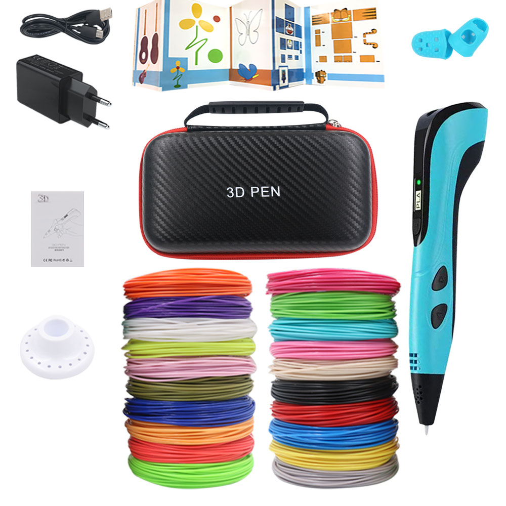 3D Printing Pen For Kids - Pena 3D Baru 2026 dengan Adaptor