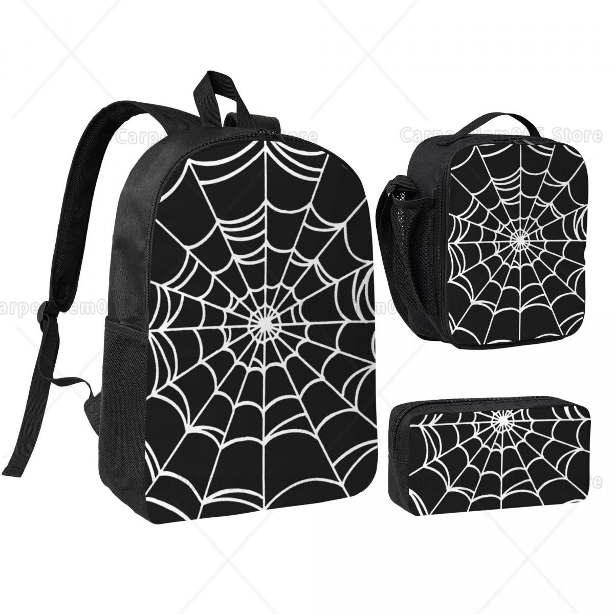 3D Printing Pen For Kids - Set Ransel Cetakan Laba-laba Jaring Hitam