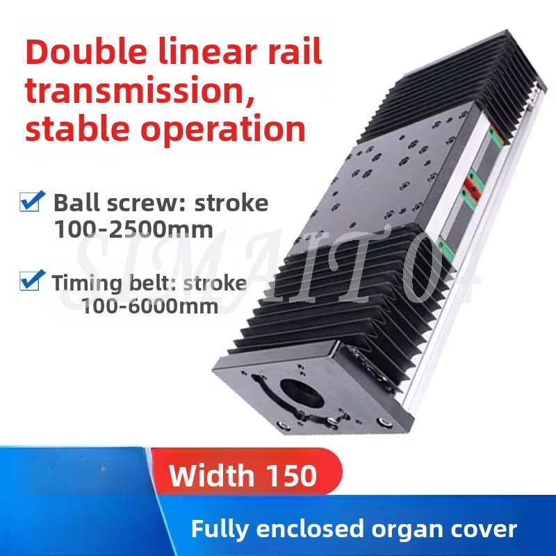 Linear Guide Rail - Modul Rel Linier Tertutup GBX150 Anti