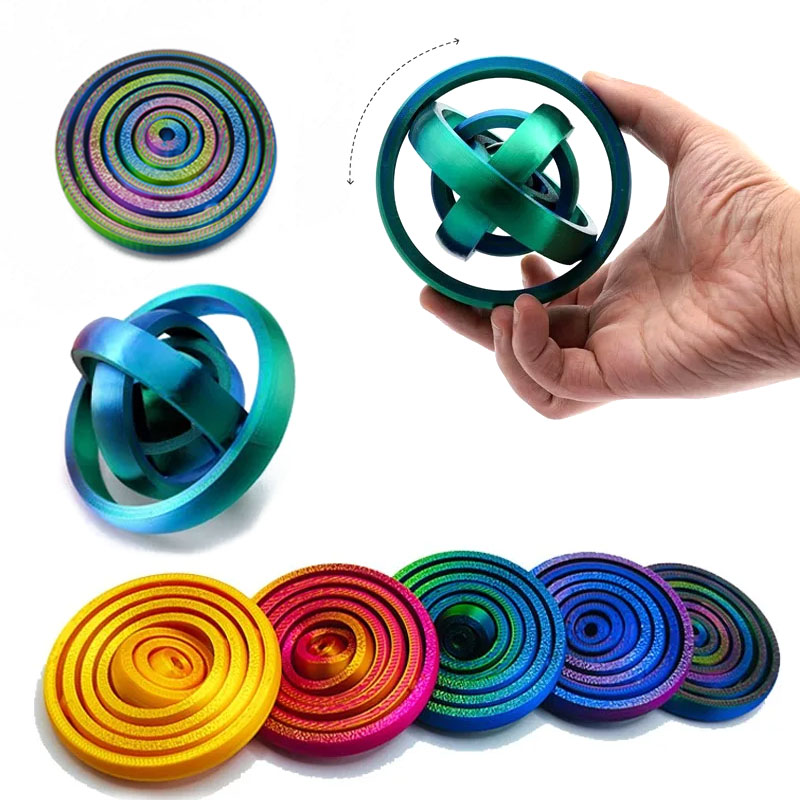 3D Printing Idea - Mainan Bola Berputar Cetak 3D Berbentuk