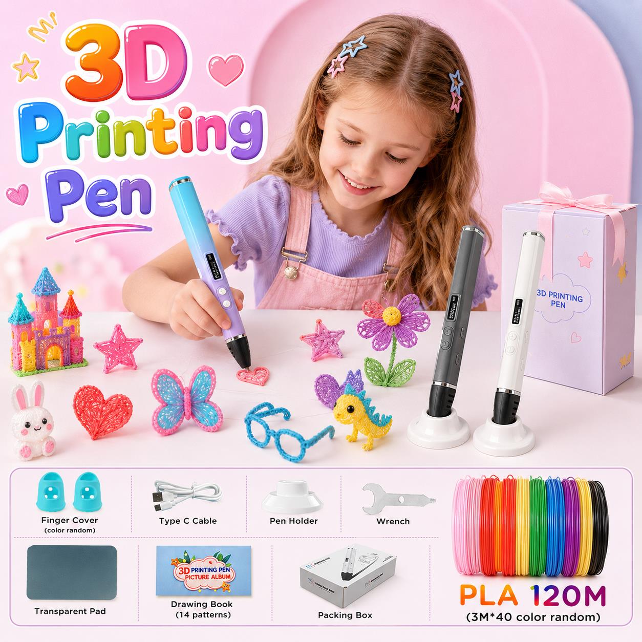 3D Printing Pen For Kids - Pena Cetak 3D untuk Anak-anak dengan