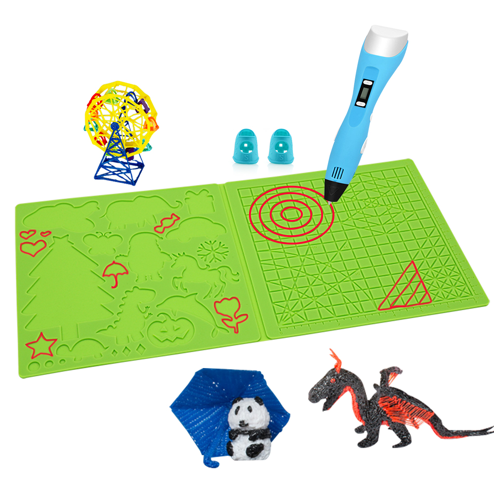 3D Printing Pen For Kids - Bantalan Silikon Pena Cetak 3D dengan