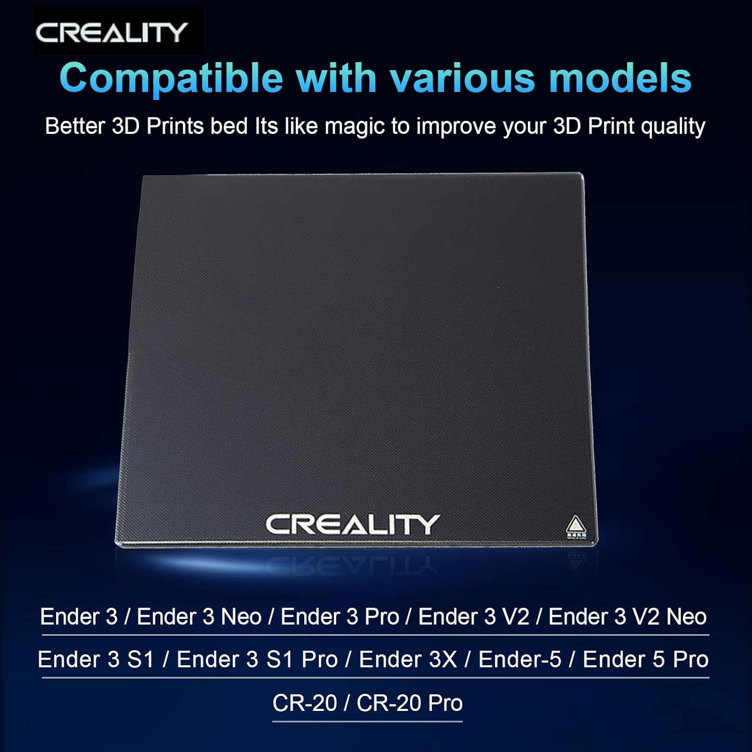 3D Printing Glass - Creality Official Ender 3 Glass Bed