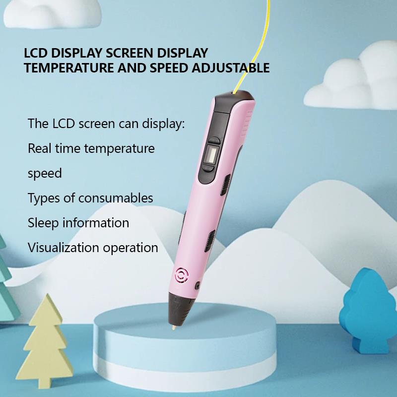 Pena Cetak 3D Anak-anak dengan - 3D Printing Pen For Kids ulasan dan harga