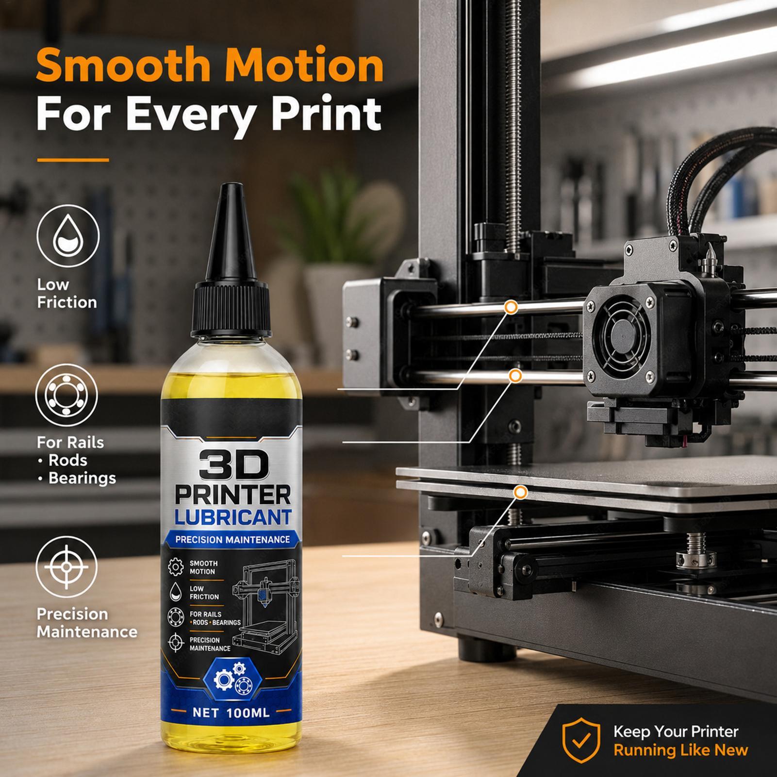 Minyak Pelumas Printer 3D 100m - Linear Guide Rail ulasan dan harga