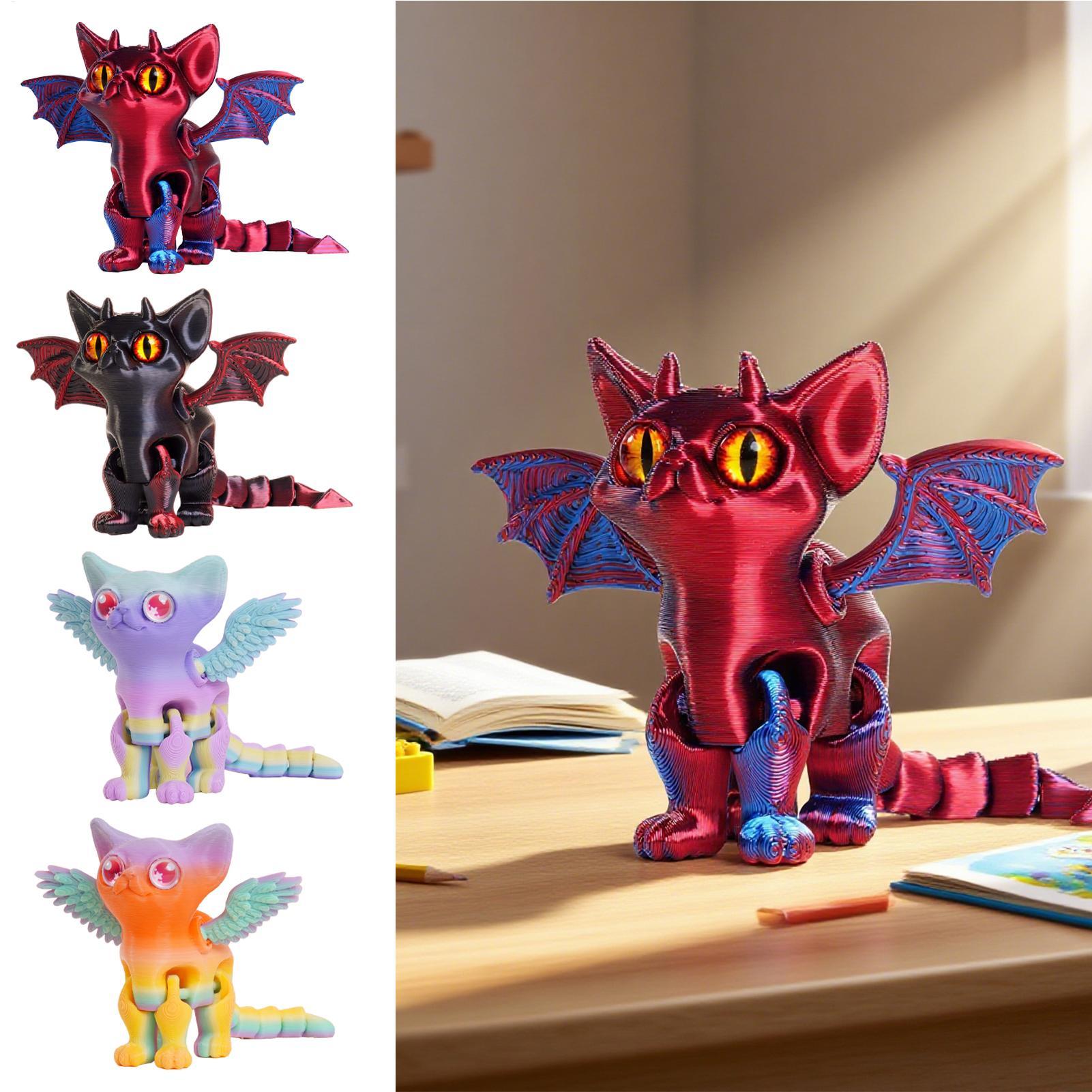 Figur Hewan Kucing 3D Printing - 3D Printing Idea ulasan dan harga