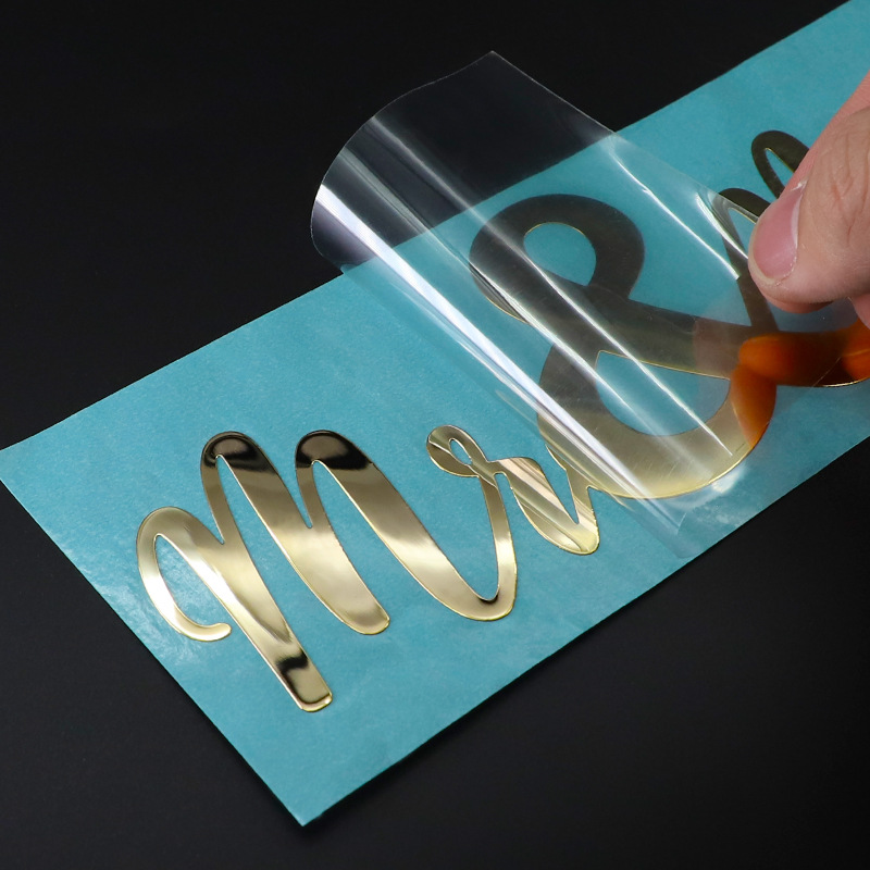 Stiker Transfer emas perak log - 3D Printing Glass ulasan dan harga