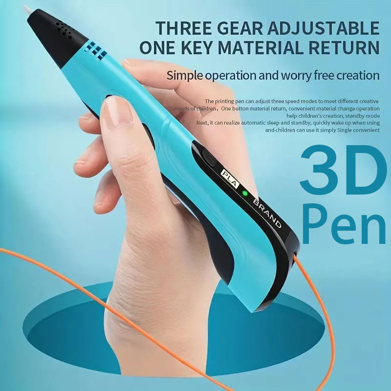 Pena 3D Asli untuk Anak-anak P - 3D Printing Pen For Kids ulasan dan harga