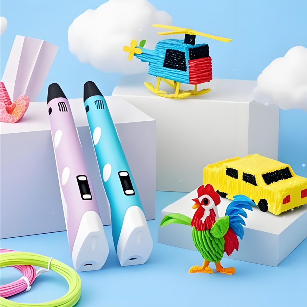 Pena 3D Anak-anak Pena Gambar  - 3D Printing Pen For Kids ulasan dan harga
