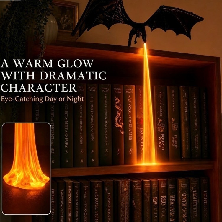 Lampu Naga Pernafas Api Cetak  - 3D Printing Nyc ulasan dan harga