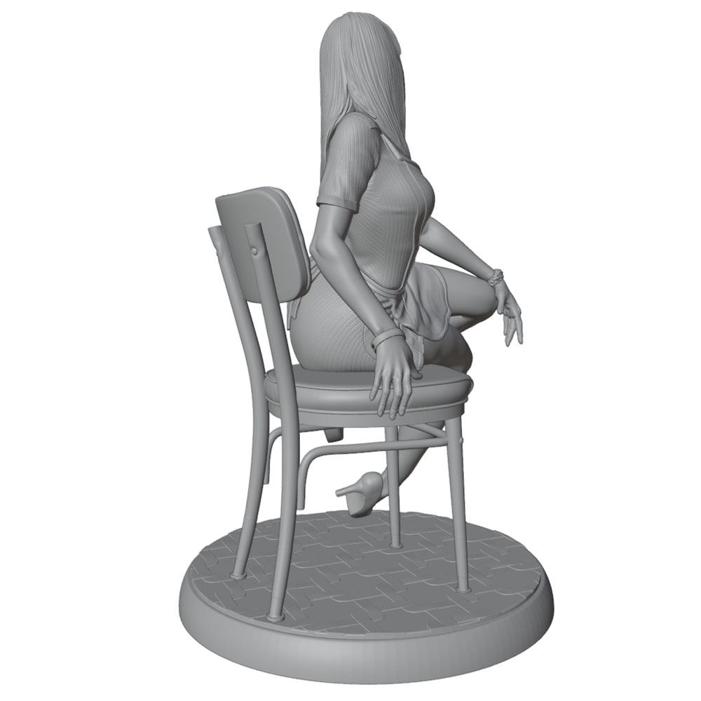 1/24 Kit Model Resin Gadis Sek - 3D Printing Yourself ulasan dan harga