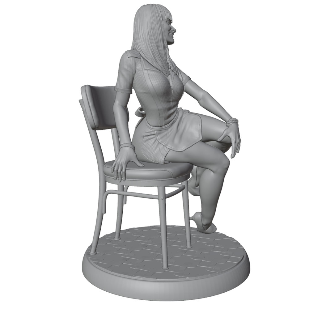 1/24 Kit Model Resin Gadis Sek - 3D Printing Yourself ulasan dan harga