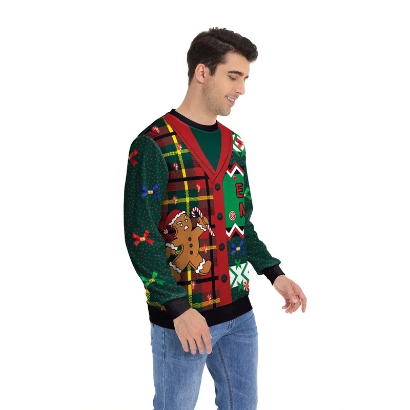 Sweater Natal 3D untuk Pria da - 3D Printing Glass ulasan dan harga