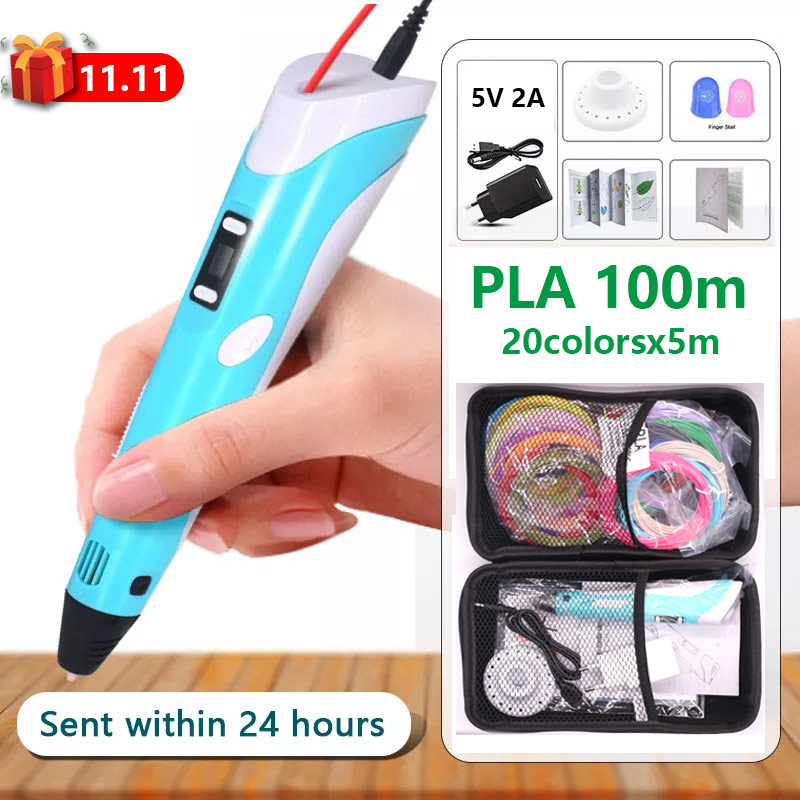 Pena 3D untuk anak-anak dengan - 3D Printing Pen For Kids ulasan dan harga