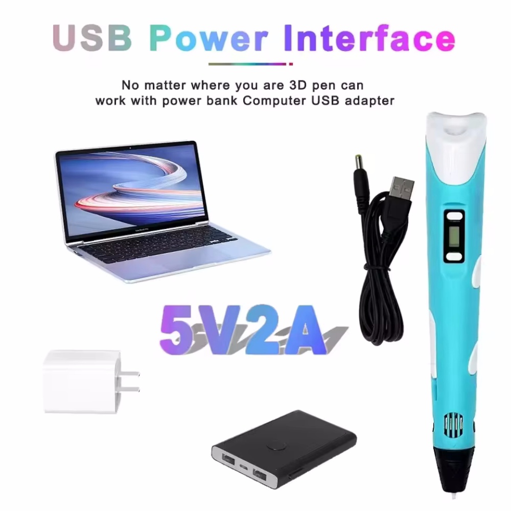 Pena 3D untuk Anak-anak Pena G - 3D Printing Pen For Kids ulasan dan harga