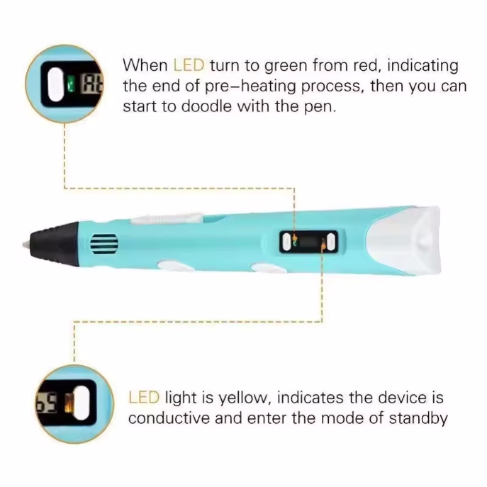 Pena 3D untuk Anak-anak Pena G - 3D Printing Pen For Kids ulasan dan harga