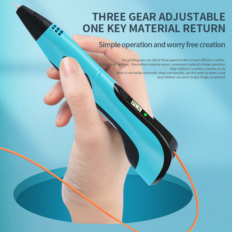 Pena cetak 3D baru pena 3D unt - 3D Printing Pen For Kids ulasan dan harga