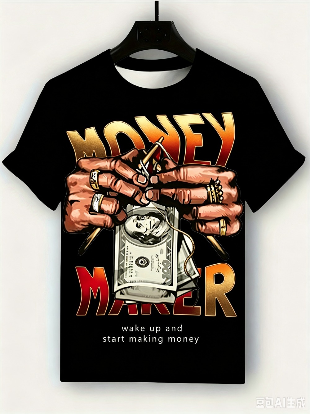 Motif Hip-hop Penghasil Uang d - 3D Printing Maket ulasan dan harga