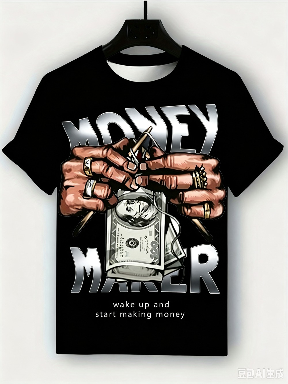 Motif Hip-hop Penghasil Uang d - 3D Printing Maket ulasan dan harga