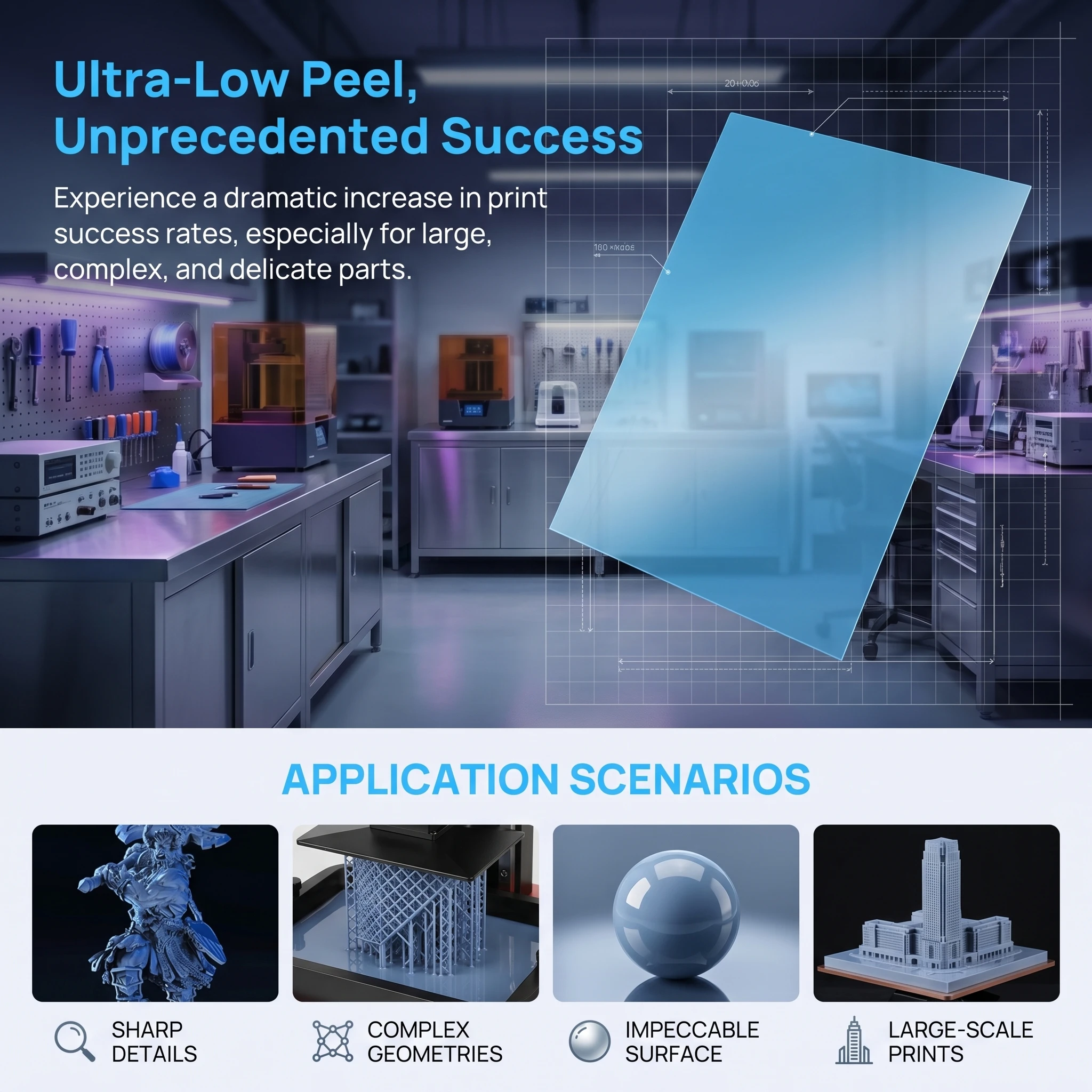 Film Pelepas ACF Kecepatan Tin - 3D Printing News ulasan dan harga
