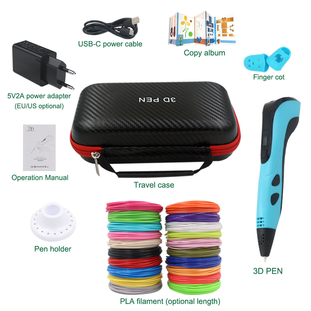 Pena Cetak 3D untuk Anak-anak  - 3D Printing Pen For Kids ulasan dan harga