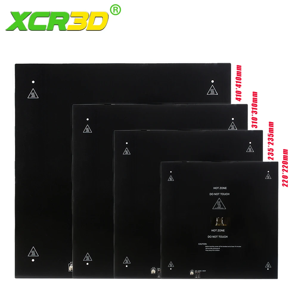 Bagian Printer 3D kasur panas  - 3D Printing Glass ulasan dan harga