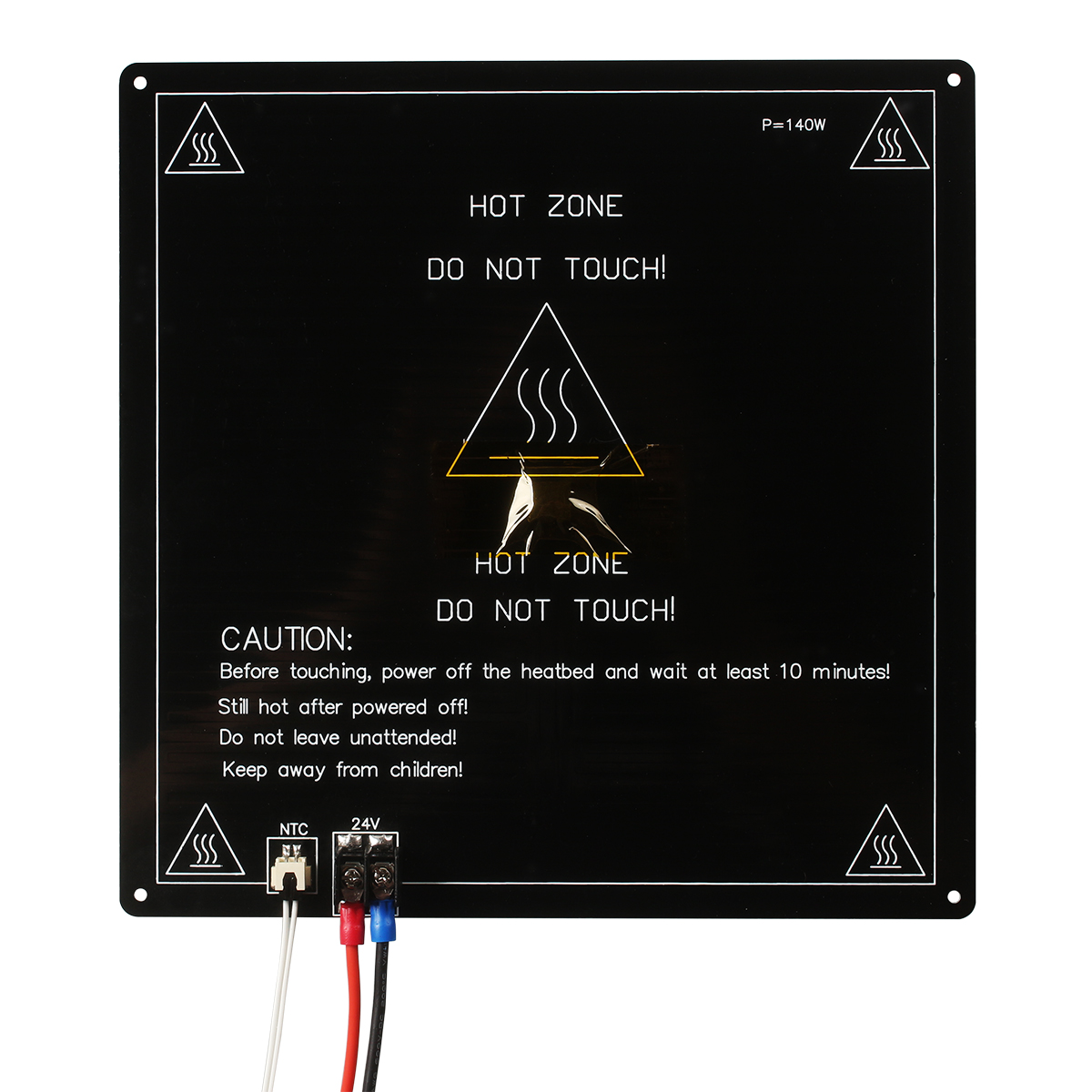 Bagian Printer 3D kasur panas  - 3D Printing Glass ulasan dan harga