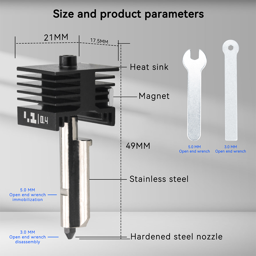 Untuk Bambu Lab P2S X2D, Nozel - 3D Printing News ulasan dan harga