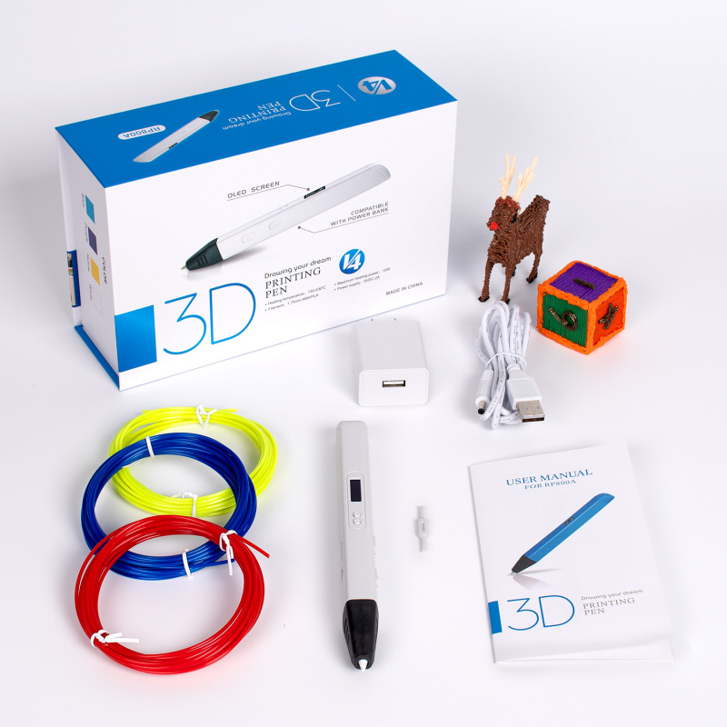 Pena Cetak 3D Suhu Tinggi MYNT - 3D Printing Pen For Kids ulasan dan harga
